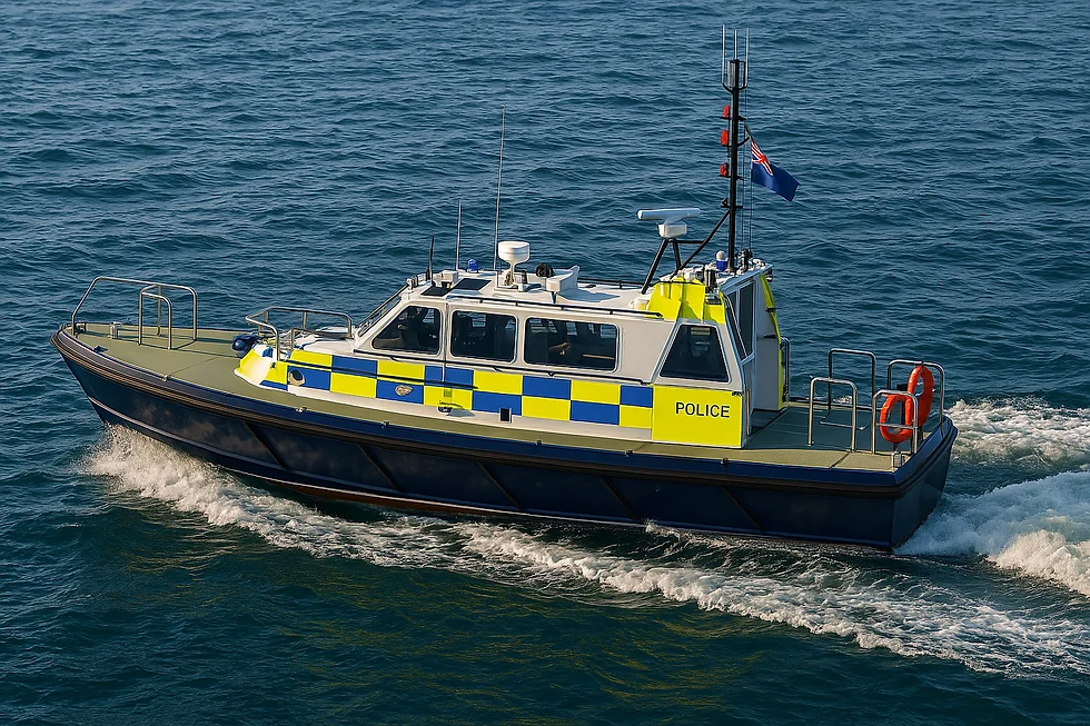Police patrol vessel